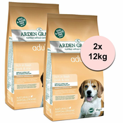 ARDEN GRANGE Adult rich in fresh pork & rice 2x12 kg