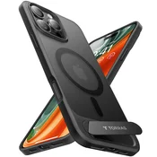 Premium maska Torras Pstand za iPhone 16 Pro Max - black
