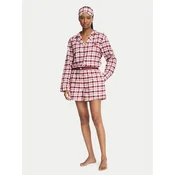 Tommy Hilfiger Pižama UW0UW06622 Temno rožnata Relaxed Fit