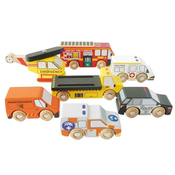 Le Toy Van Set reševalnih avtomobilčkov s helikopterjem