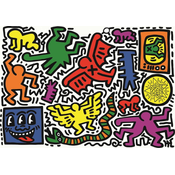 Clementoni Puzzle Novo Art Series: Keith Haring 1000 kosov