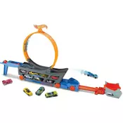 MATTEL Mattel, Hot Wheels Super kaskadni tir tovornjak s preoblikovljivim krogom, Ve?barvno, (21581912)