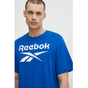 Bombažna kratka majica Reebok Identity moška, 100071174