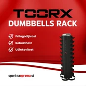 Toorx Dumbbells Rack 10 Pairs – stojalo za 10 parov enoročnih uteži – PO NAROČILU 10-14 DNI