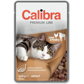 Calibra Cat pocket Premium Adult Lamb & Poultry 100g