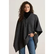 Lauren Ralph Lauren pončo žensko z dodatkom volne