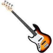 PSD Guitars JZB-100L Sunburst Električna bas kitara