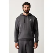 Puma pulover s kapuco moški z bombažem Essentials