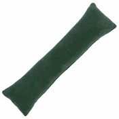 Vidaxl Prevleka za blazino HEERLEN Temno zelena 40 x 145 cm Bouclé