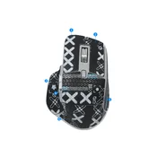 INF Izboljšane nalepke za miško za Logitech MX Master 3S Black, (5000077980)