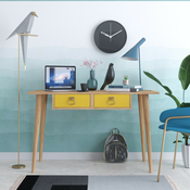 Hanah home Radni sto 120x74x60?cm Hrast-Žuti