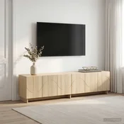 vidaXL TV stojalo 179.5 x 34.5 x 40 cm Sonoma hrast Konstruiran les