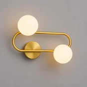 Zidna lampa MT404, zlatna