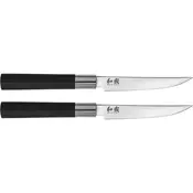 KAI Wasabi Black steak knife set 67S-4
