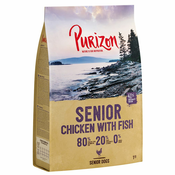 Purizon Senior piščanec in riba - brez žit - 12 kg