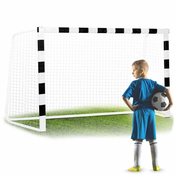 shumee Nogometni gol 300 x 200 x 120 cm NS-465 črno-bel