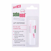 SebaMed Sensitive Skin Lip Defense balzam za ustnice SPF30 4,8 g