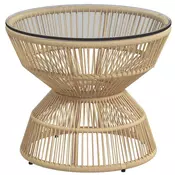 Homestar Stranska mizica 60x60x50 cm rjava