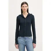 rag & bone majica z dolgimi rokavi ženska z viskozo