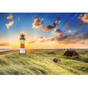 Trefl Puzzle Premium Plus Photo Odyssey: Ost svetilnik na otoku Sylt 1000 kosov
