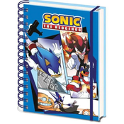 Sonic The Hedgehog Comic Strip A5 Notebook