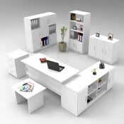 Hanah Home Kancelarijski set Beli