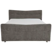 Esposa BOXSPRING POSTELJA 160 cm  x 200 cm , tekstil siva