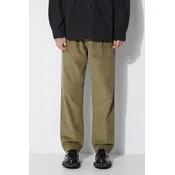 Hlače iz rebrastega žameta Maharishi Loose Chino