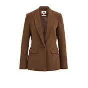 WE Fashion Blazer rjava / temno rjava