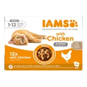 36 + 12 gratis! 48 x 85 g IAMS - Kitten Chicken u umaku
