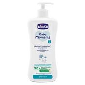 Chicco Šampon za lase in telo z razpršilnikom Baby Moments 92 % naravnih sestavin 750 ml