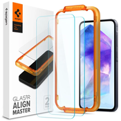 Spigen Glass tR AlignMaster 2 Pack -  Samsung Galaxy A55 (AGL07775)