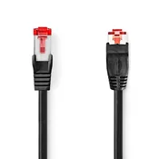 Nedis Omrežni kabel CAT6 | RJ45 moški | RJ45 moški | SF/UTP | 1,00 m | Okrogla | LSZH | Črna | ovojnica