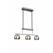 Trio - Luster na sajli FLETCHER 3xE14/40W/230V matni hrom