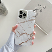 Ovitek za iPhone 13 | Marmor, bel