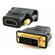 Adapter DVI-I (24+5) - HDMI M/F E-Green