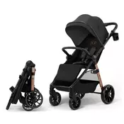 Kinderkraft Ogrodje s sedežno enoto Grande 2 midnight black