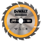 LIST KROŽNE ŽAGE ZA LES 18 ZOB 160x20mm Dewalt DT1931