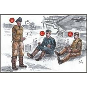 Special Hobby maketa-miniatura German Bomber Pilots (3 fig.) WW II • maketa-miniatura 1:72 figure • Level 4