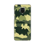 Silikonska maska za Xiaomi Redmi Note 9 Pro/Note 9 Pro Max/Note 9S Army Print Skin maslina