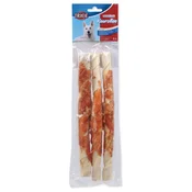 Trixie DentaFun priboljšek iz bivolje kože s piščancem, zvitki 28cm 3ks