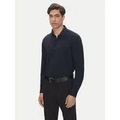 BOSS Srajca P-Hank 50539398 Mornarsko modra Slim Fit