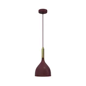 Lestenec na kablu NOAK 1xE27/15W/230V bordo