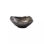 Skleda za omako SHIRANAMI 15 cm, 120 ml, črna, keramika, MIJ