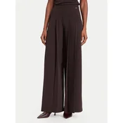 Marciano Guess Palazzo hlače G6YB12 W3205 Temno rjava Wide Leg