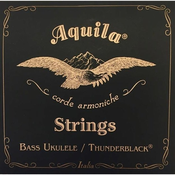 AQUILA UBASS 4 STRING SET STRUN THUNDERBLACK TS140U