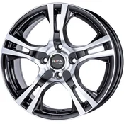 PLATIN P53 6x15 4x100 ET45 CB63,4 SCHWARZ POLIERT – alu felga