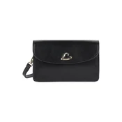 LANCASTER Paris Torba za čez ramo Lancaster Pochette A rabat aimanté Paris Philos Noir črna