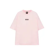 Pull&Bear Majica STWD čokolada / roza / bela