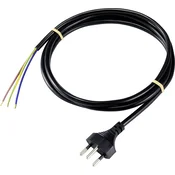 BASETECH Basetech XR-1638089 tok priključni kabel črna 2.00 m, (20421574)